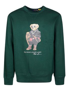 Lscnm4 Maglione Con Orsetto Holiday