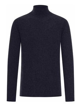 Maglione a collo alto in lana