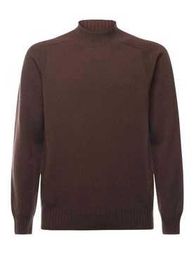 Maglione Dolcevita In Lana Vergine