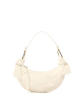 Borsa piccola in pelle Furoshiki