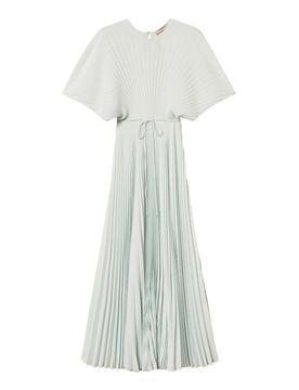 Vestito Lungo Con Cintura In Vita
