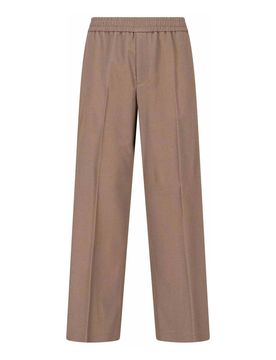 Pantaloni sportivi in lana vergine