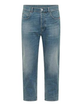 Jeans Jeremiah in denim blu medio