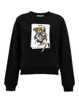 Moschino Felpa con stampa