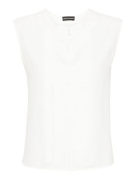 Emporio Armani Crepe De Chine Top