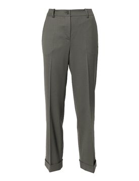 Pantaloni sartoriali in misto lana vergine