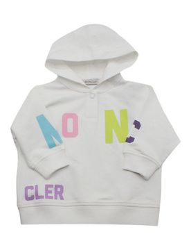 Moncler Jr Cappotto in misto lana
