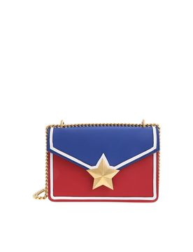 Borsa Vega Trim rossa e blu