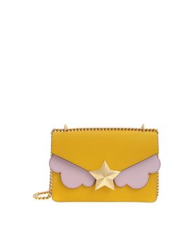 Borsa a spalla New Vega Medium ocra