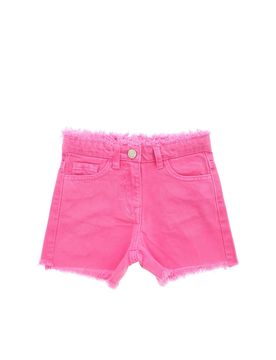Shorts in denim con ricamo Bugs Bunny