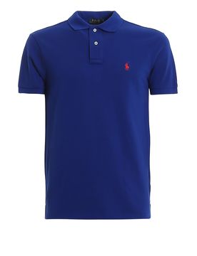 Polo in cotone slim