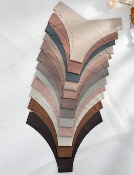 SHEIN 12 piezas Bragas liso simple