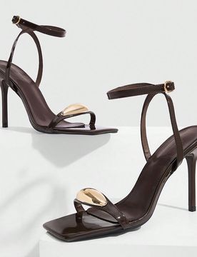 Sandalias con tacón para mujer
