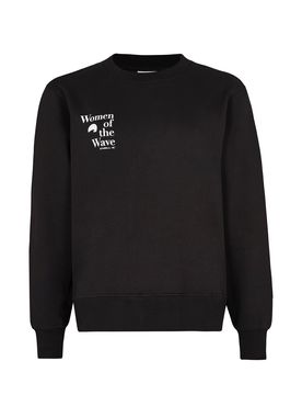 Women of the Wave Crew Sweatshirt - Schwarz - Damen - Größe: XS