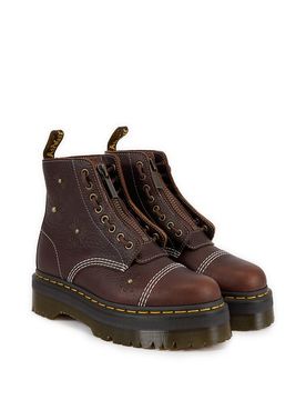 DR MARTENS Boots Sinclair Flower en cuir mélangé