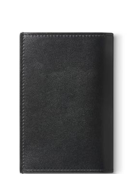 Porte-cartes en cuir lisse
