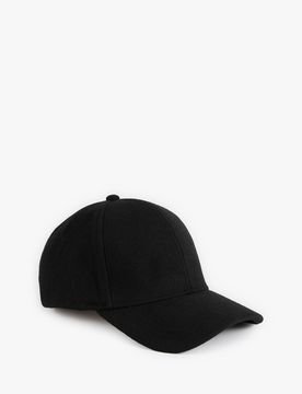 Casquette en laine mélangée