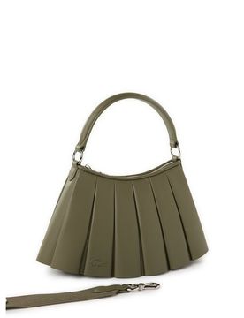 Petit sac Lenglen plissé en cuir
