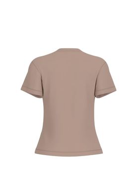 T-shirt en coton Beige XL Female