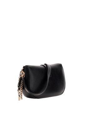 Sac à bandoulière avec charms effet cuir
