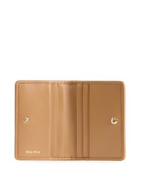 Miu Miu Porte-cartes en cuir
