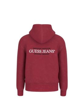 Guess Hoodie à glissière en coton
