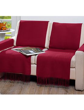 Armlehnenschoner bordeaux 50 x 70 cm, 2er-Set