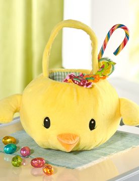 Geschenktasche "Küken" aus Plüsch