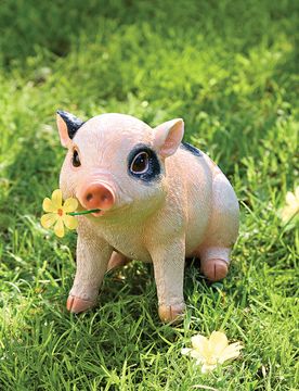 Dekofigur Schweinchen "Polly"