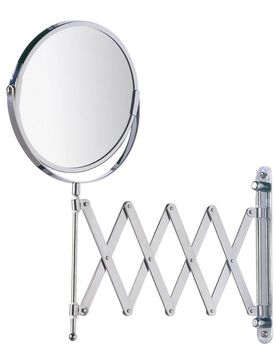 Kosmetik-Wandspiegel „Teleskop Exclusiv“ Chrom