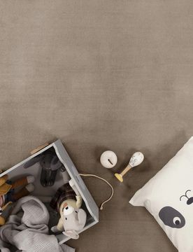 Kurzflor-Teppich TATAMI 475 Beige Rund