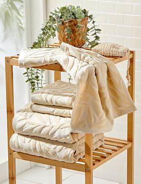 Handtücher beige 75x35 cm, 2er-Set