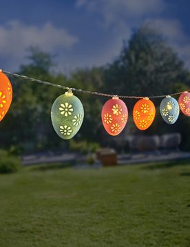Pagen Solar-Lichterkette "Eier"