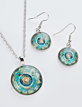 Pagen Schmuckset "Mandala" 2-tlg