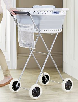 Wäschekorb-Trolley Clarsen