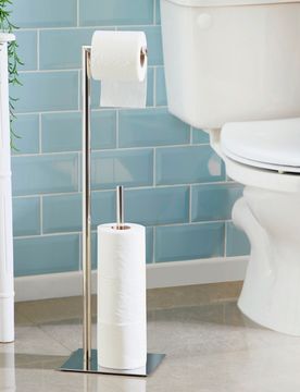 Toilettenpapierhalter 2-in-1
