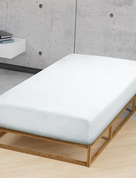Feinjersey-Spannbetttuch ciel, 1x 140x200 cm - 160x200 cm