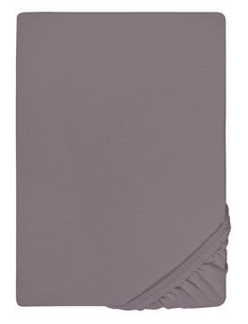 Jersey-Elastic-Boxspring-Spannbetttuch silber/grau, 1x 180x200 cm - 200x220 cm