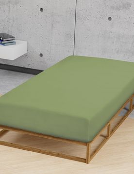 Jersey-Elastic-Spannbetttuch fichte, 1x 120x200 cm - 130x220 cm