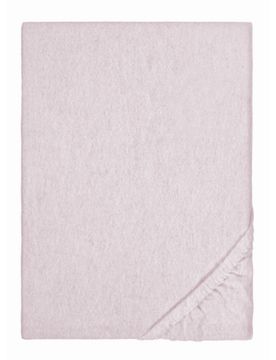 Spannbetttuch Melange rose, 180x200 cm - 200x200 cm