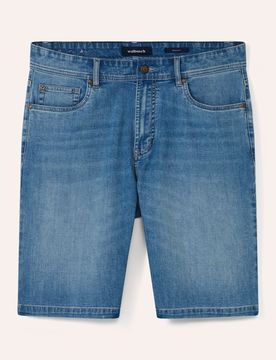 Klima Jeans-Bermudas, normale Größen#schlanke Größen#untersetzte Größen, Farbe Blau, 27, mit Coolmax-Fasern schnelltrocknend Herren