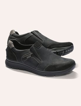 Aquastop Slipper, , Farbe Schwarz, 41, 100% wasserdicht herausnehmbare Decksohle Herren
