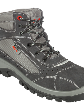 Chaussures de sécurité montantes Grus S1P SRC grises Gris foncé