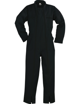 Combinaison de travail double zip noir Noir XL