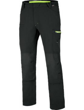 Pantalon de travail Stretch Evolution Anthracite/Lime Gris foncé 58