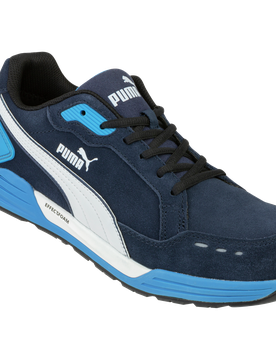 Baskets de sécurité S3 ESD HRO SRC Puma Airtwist Bleues Bleu marine 45