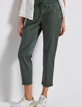 Hose im Loose Fit female Grün