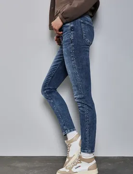 Street One Jeans im Slim Fit Blau
