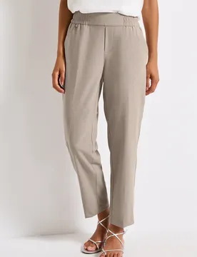 Hose mit Gallonstreifen female Beige