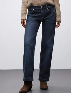 Street One Straight Leg Jeans Blau